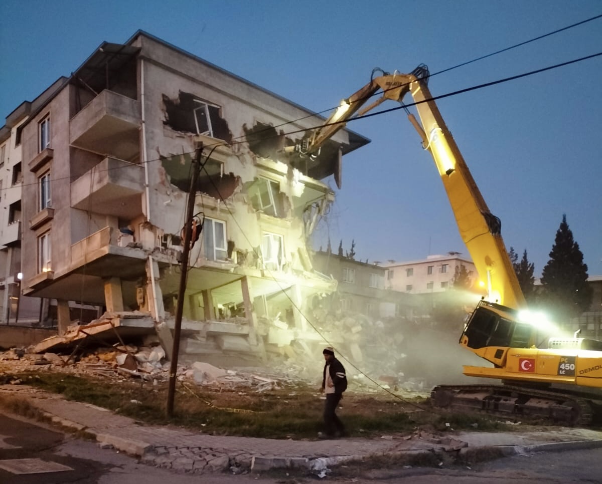 6 şubat depreminden sonra Kahramanmaraş'ta yapımına başlanan Azerbaycan Mahallesinde son durum bu şekilde.